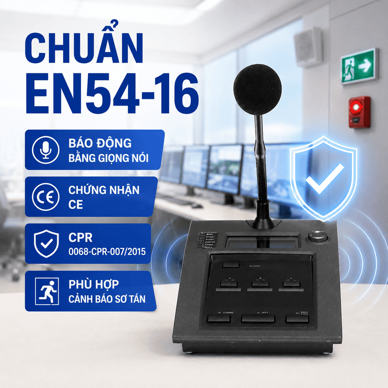 Bộ điều khiển micro khẩn cấp RCF BM 9804