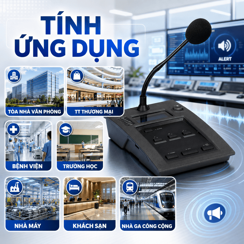 Bộ điều khiển micro khẩn cấp RCF BM 9804