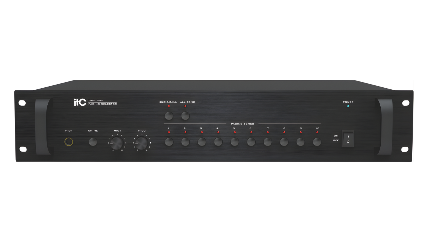 Bộ điều khiển phân 10 vùng với bộ chọn loa ITC T-6212