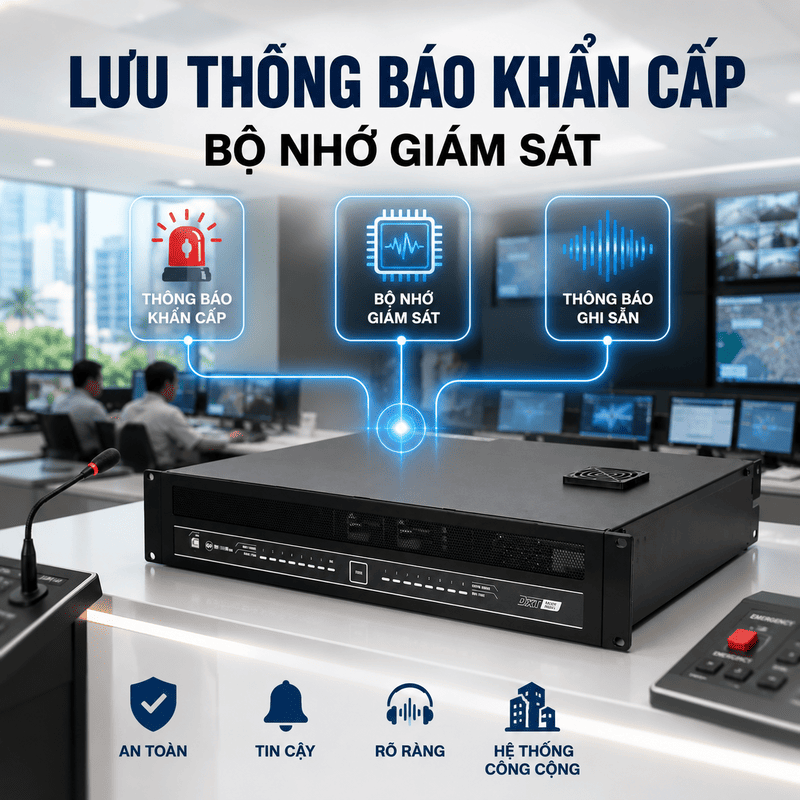 Bộ điều khiển trung tâm RCF MU 7100EN MKII