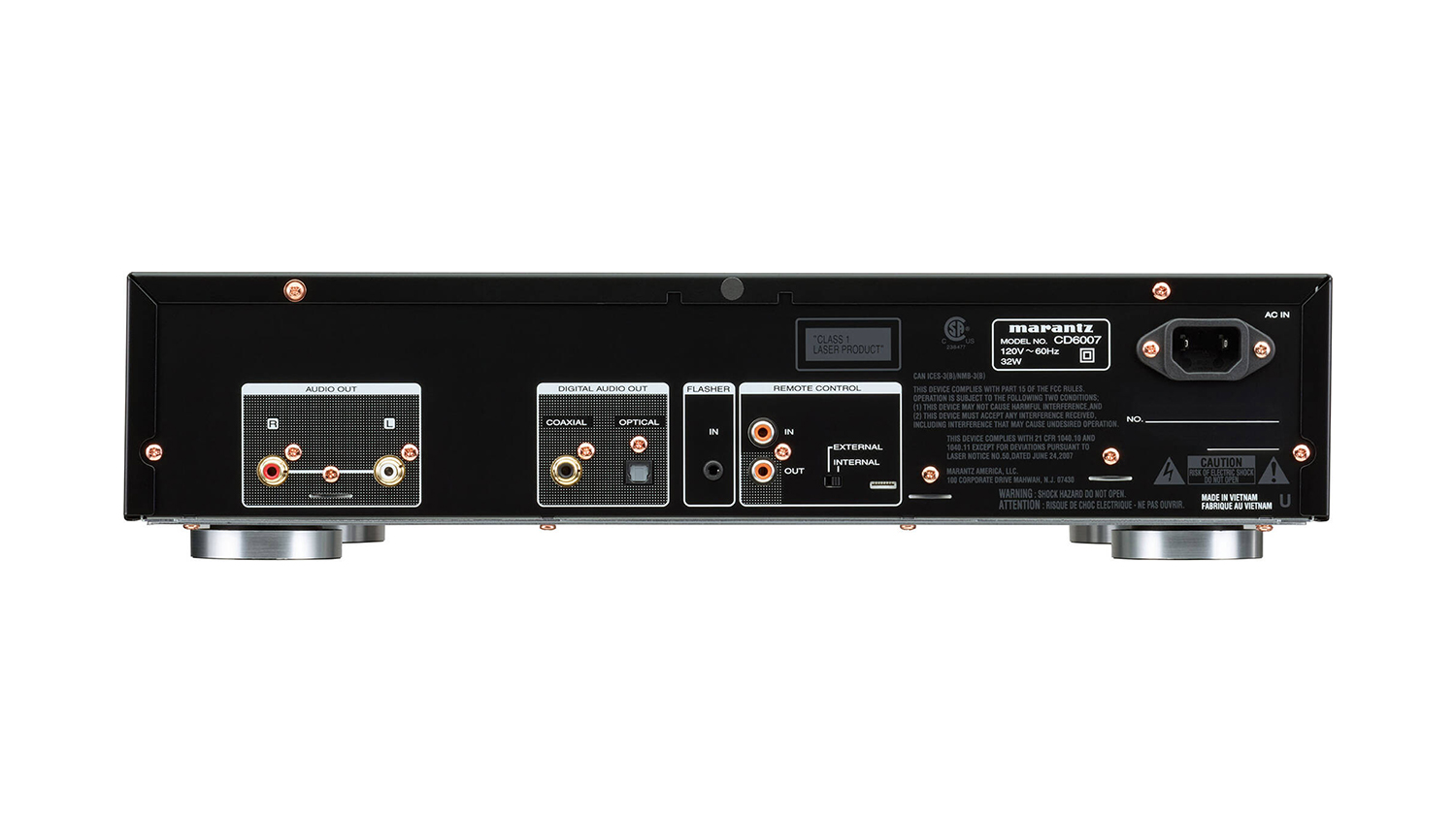 mặt sau Đầu Marantz CD6007
