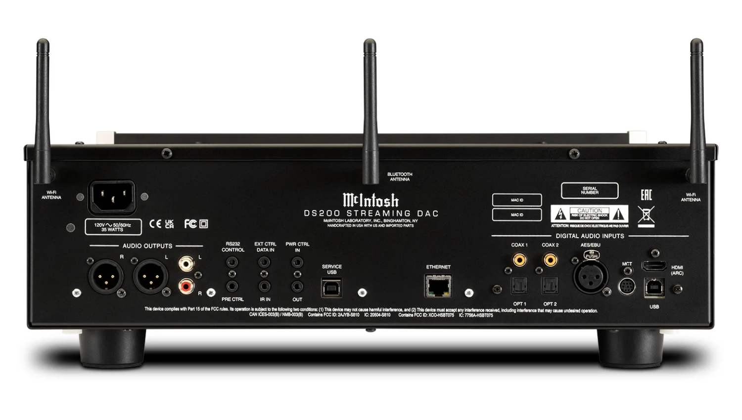 Bộ Giải Mã DAC McIntosh DS200