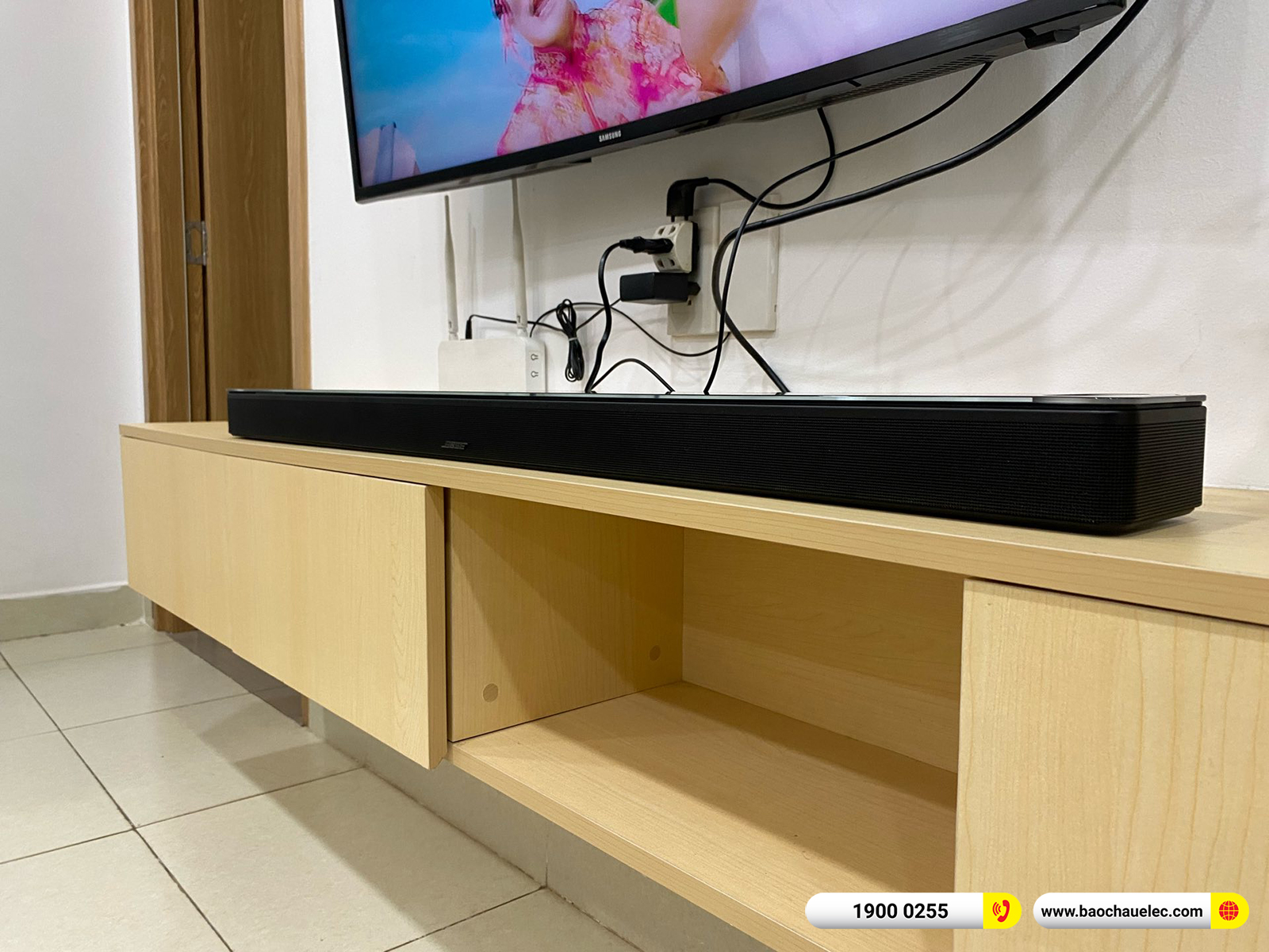 Lắp đặt bộ loa Bose Smart Ultra Soundbar hơn 40tr cho anh H&ugrave;ng tại Đồng Nai 