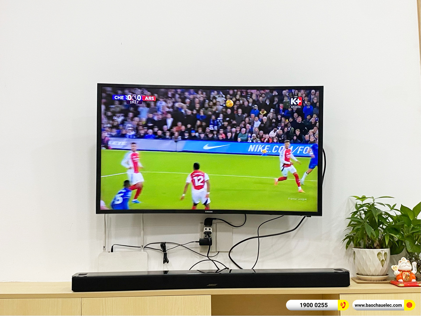 Lắp đặt bộ loa Bose Smart Ultra Soundbar hơn 40tr cho anh H&ugrave;ng tại Đồng Nai 