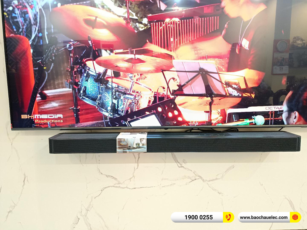 Lắp đặt Loa soundbar JBL Bar 1300 hơn 25tr cho anh To&agrave;n tại H&agrave; Nội