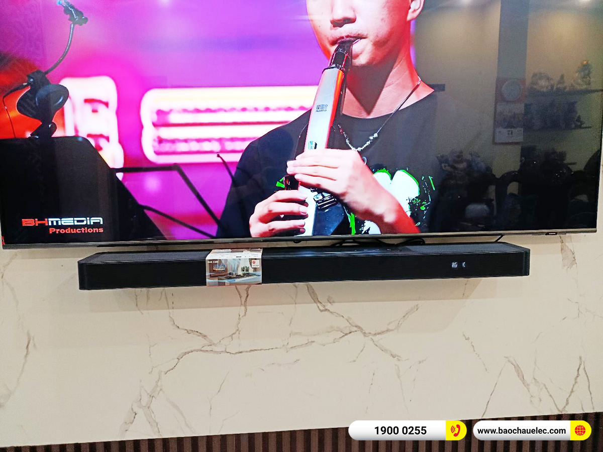 Lắp đặt Loa soundbar JBL Bar 1300 hơn 25tr cho anh To&agrave;n tại H&agrave; Nội