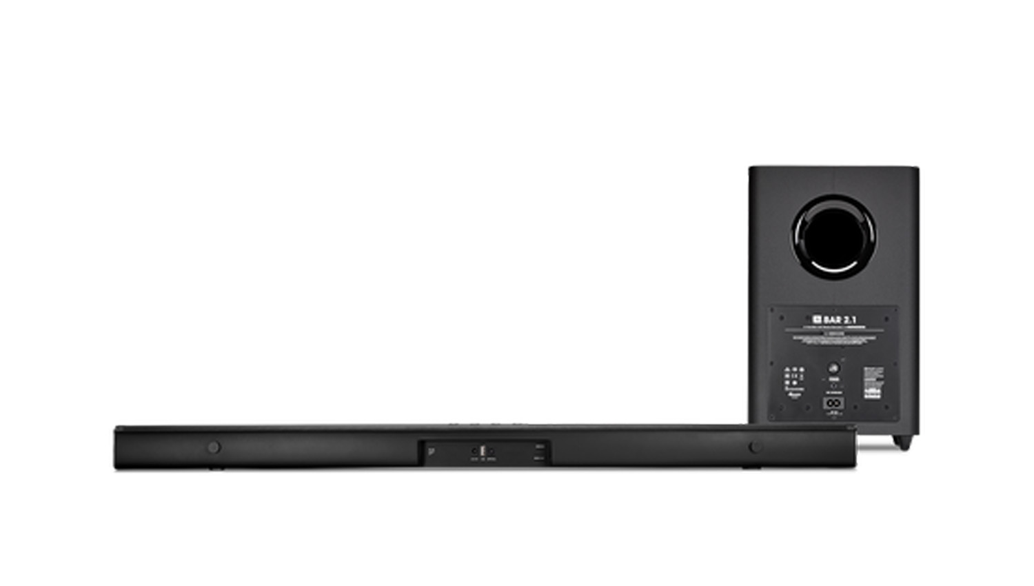 Bộ loa Soundbar JBL Bar 2.1 mặt sau