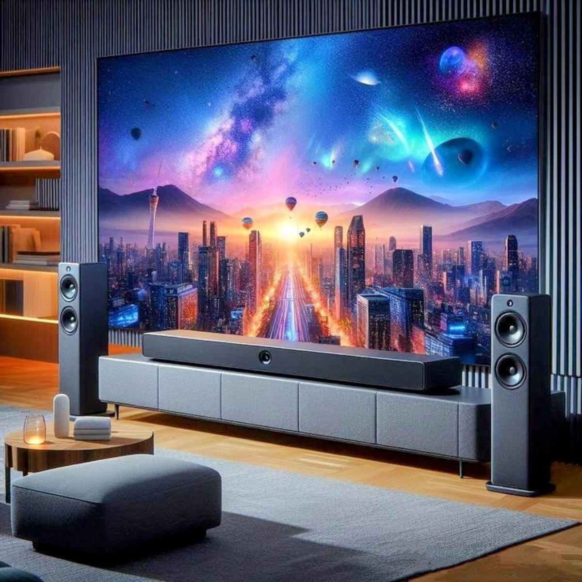 Bộ màn hình LED P2.0 trong nhà Longjoin diện tích 2.86m2