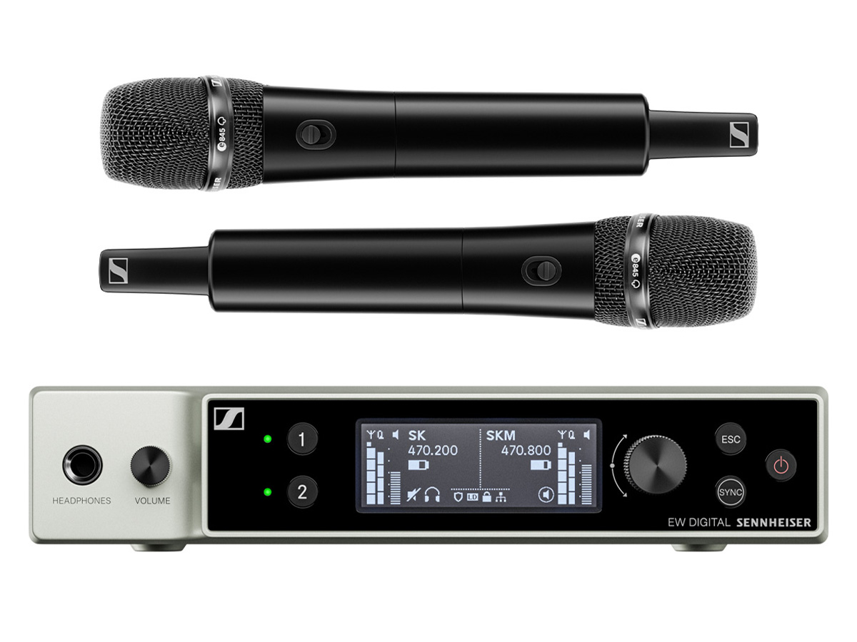 Bộ micro kh&ocirc;ng d&acirc;y Sennheiser EW-DX EM 2/ SKM-S /MMD-845-1