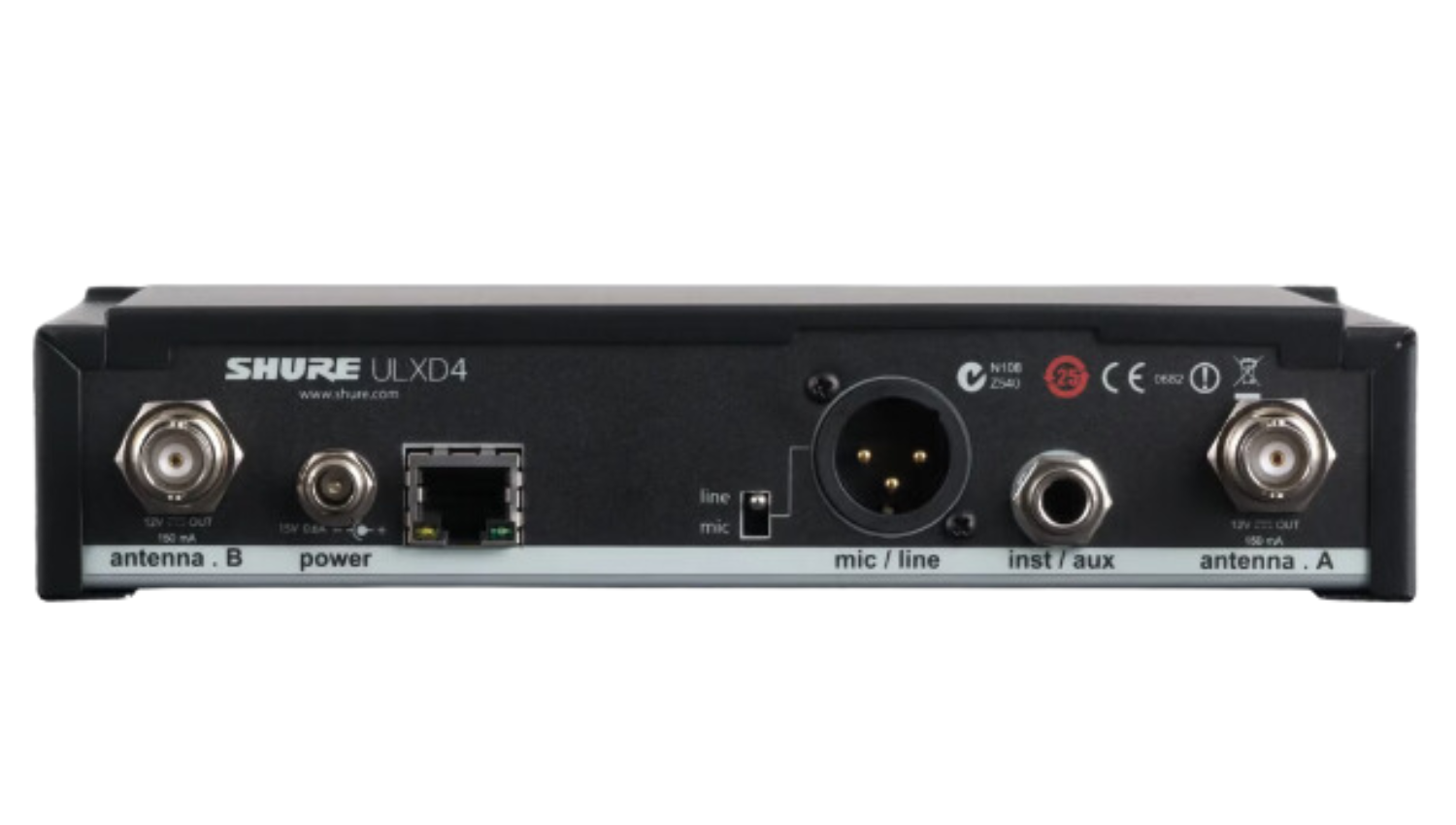 Bộ nhận không dây 1 kênh Shure ULXD4A