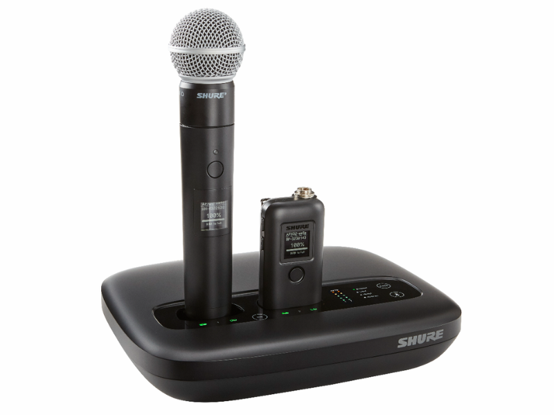 Bộ phát cầm tay với đầu micro Shure MXW2/SM58