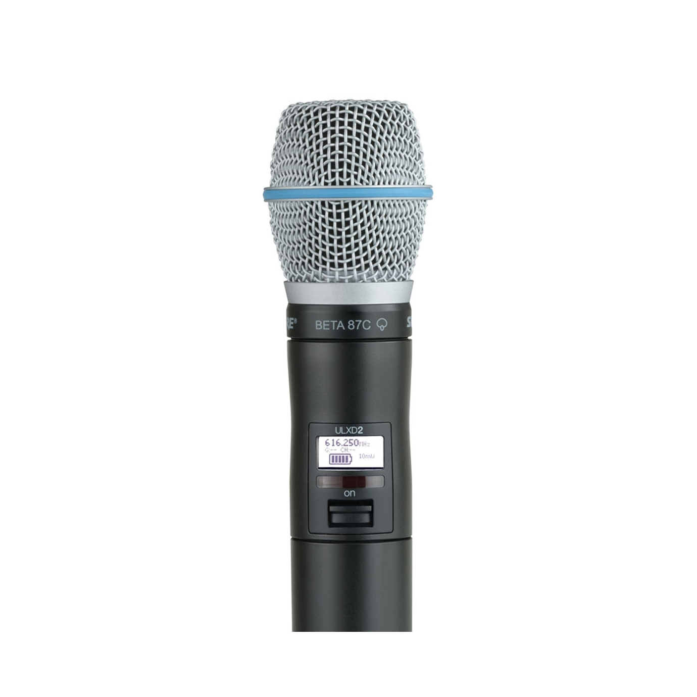 Bộ phát cầm tay với đầu Micro Shure ULXD2/B87C