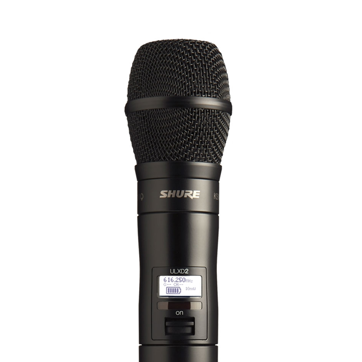 Bộ phát cầm tay với đầu Micro Shure ULXD2/KSM9