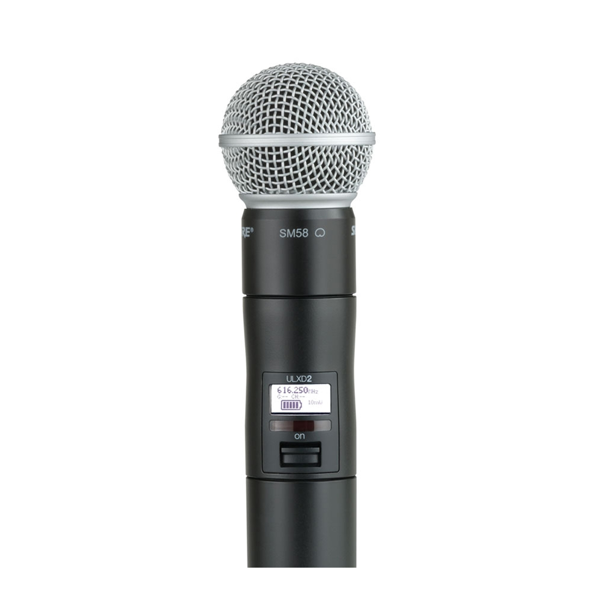 Bộ phát cầm tay với đầu Micro Shure ULXD2/SM58