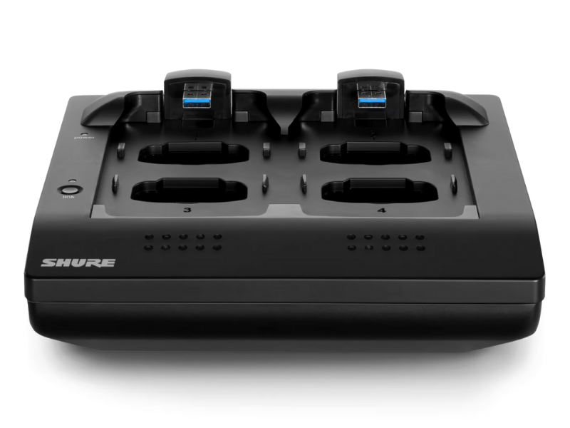 Bộ Sạc 4 Cổng Shure MXWNCS4