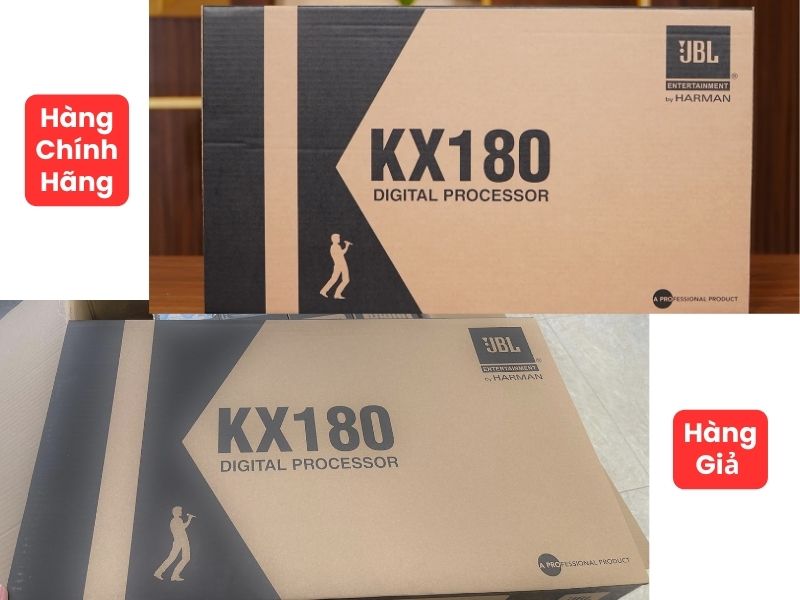 Cách Nhận Biết Vang Số KX180A Xịn và Nhái!