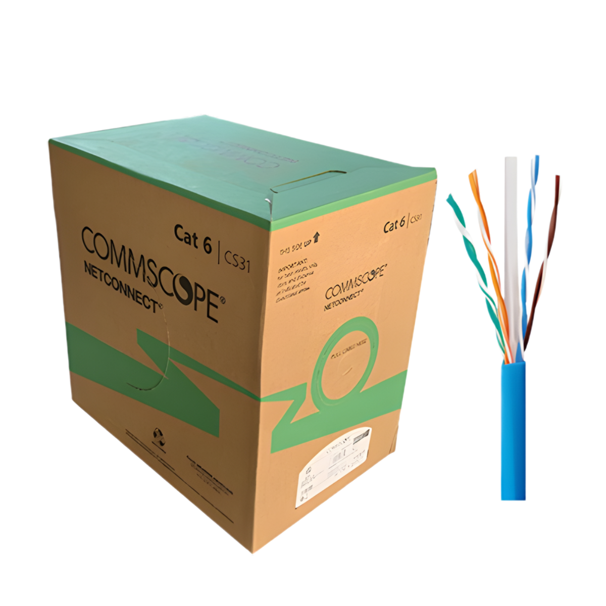 Dây mạng Commscope Cat 6 4UTP
