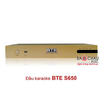 Đầu karaoke BTE S650 4TB