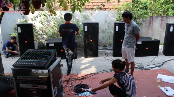 Bán bộ dàn âm thanh hội trường ngoài trời chính hãng, giá rẻ tại Hải Phòng
