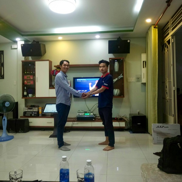 Bảo Châu elec HCM lắp đặt dàn karaoke cực hay cho gia đình sống tại Gò Vấp
