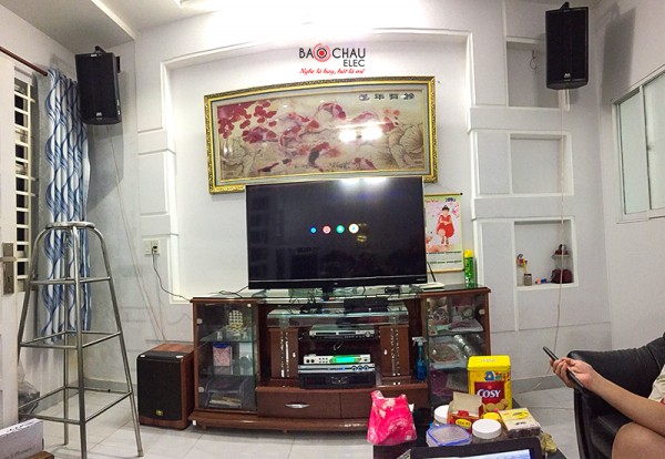 Bảo Châu elec HCM lắp đặt dàn karaoke gia đình cao cấp tại Bình Tân