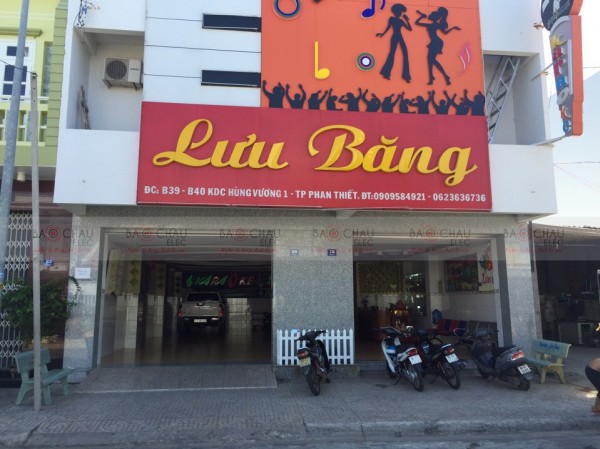 Bảo Châu elec lắp đặt 17 phòng hát quán karaoke Lưu Bằng Tp Phan Thiết