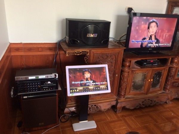 Bộ dàn karaoke cho gia đình anh Tuệ tại Lục Nam - Bắc Giang