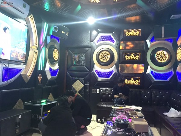 Bộ dàn karaoke chuyên nghiệp của gia đình chú Thịnh, tại Sơn Tây Hà Nội