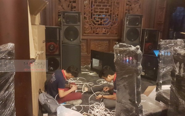 Dàn âm thanh nhạc sống cực hay cho nhà hàng phong cách xưa tại Bình Dương