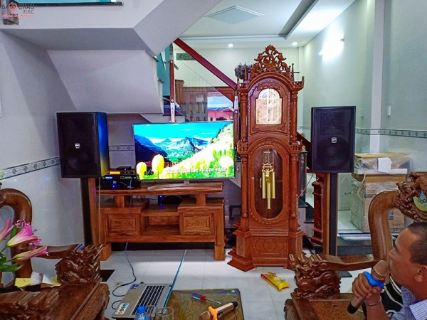 Dàn karaoke BF cực hay cho gia đình anh Hậu sống tại Bình Tân, HCM