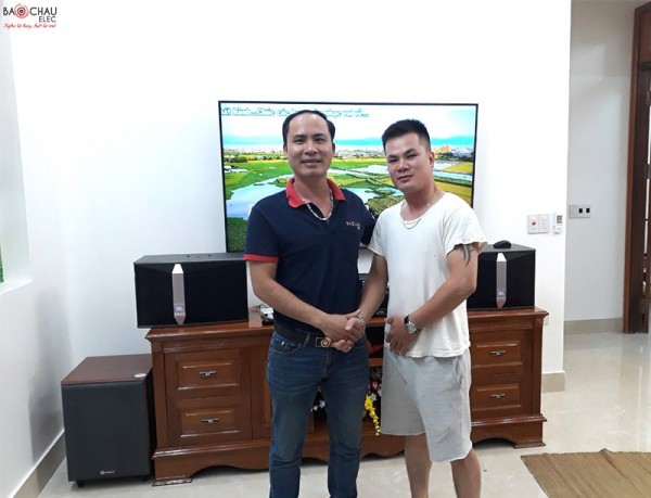 Dàn karaoke cực hay cho gia đình chị Dung tại Đồ Sơn, HP