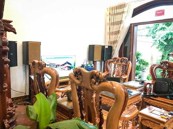 Dàn karaoke gia đình chuyên nghiệp của Anh Phúc sống tại Quận Thủ Đức