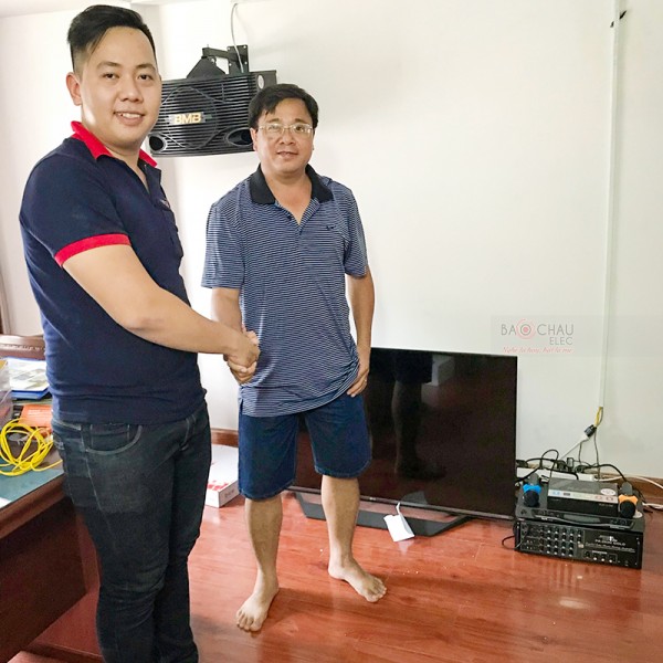 Dàn karaoke gia đình cực hay, giá tốt cho gia đình anh Vinh tại Vũng Tàu