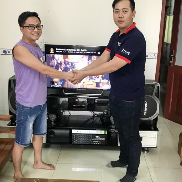 Dàn karaoke gia đình hay cho anh Đạt sống tại Trảng Dài, Biên Hòa