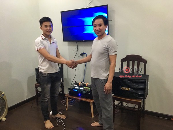Dàn karaoke gia đình hay, giá tốt của anh Tuấn tại Cẩm Lệ Đà Nẵng