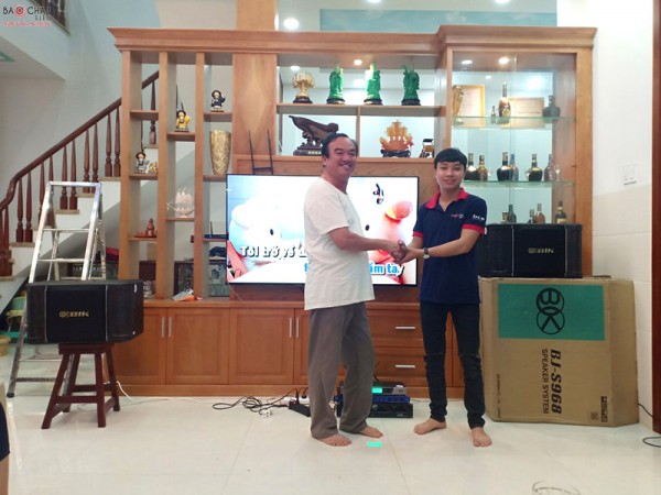 Dàn karaoke Hay của gia đình chú Quân, sống tại Quận 12, TP.HCM (BIK BJ-S968, J-500, BF Audio K6, BCE UGX12)