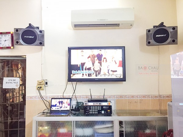 Dàn karaoke paramax hay, giá rẻ cho anh Cường tại Biên Hòa Đồng Nai