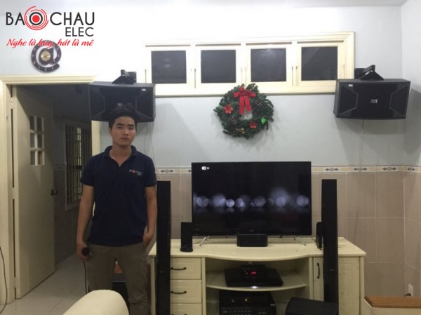 Lắp bộ dàn karaoke gia đình tại quận 12 tphcm