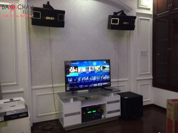Lắp đặt bộ dàn karaoke gia đình cao cấp tại P15 Q Tân Bình