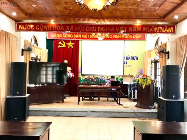 Lắp đặt dàn âm thanh hội trường cho phường Vũ Ninh tại Bắc Ninh