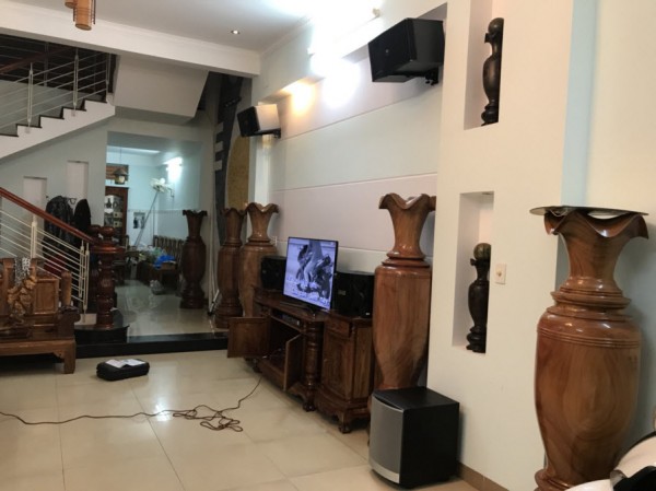 Lắp đặt dàn karaoke cao cấp cho gia đình anh Hùng tại Đà Nẵng