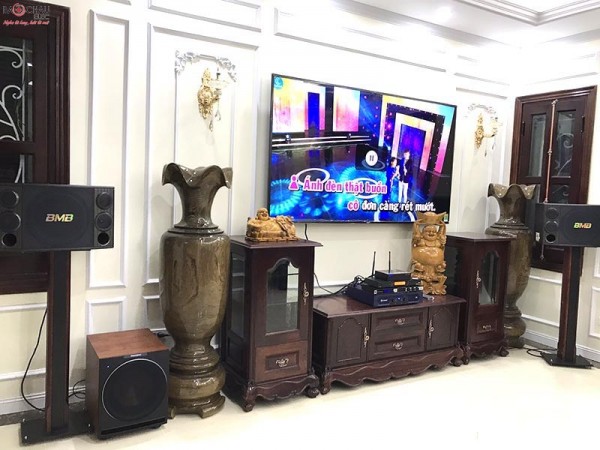 Lắp đặt dàn karaoke cao cấp cho gia đình anh Sơn tại Thanh Xuân, Hà Nội
