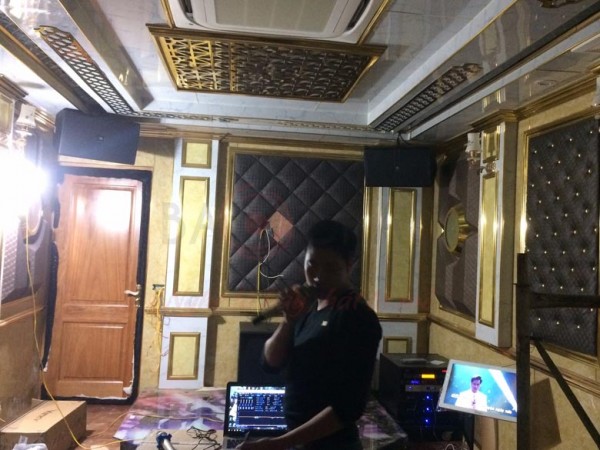 Lắp đặt dàn karaoke chuyên nghiệp cho gia đình anh Nguyên - KĐT Vân Canh (HN)