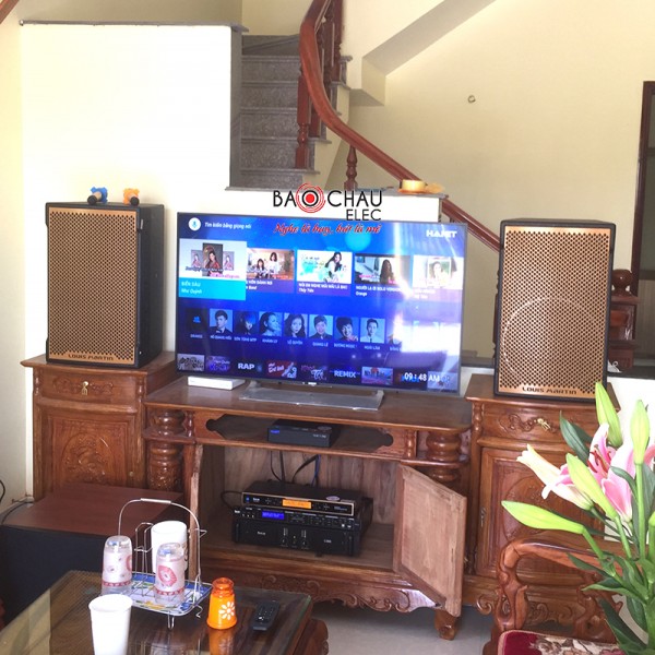 Lắp đặt dàn karaoke gia đình cao cấp cho anh Quang sống tại An Dương, Hải Phòng