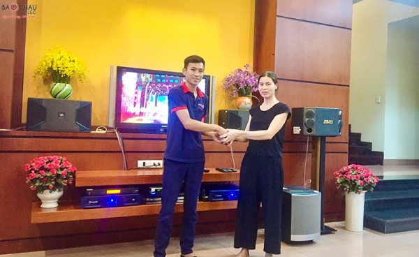 Lắp đặt dàn karaoke gia đình cao cấp cực hay tại Hải Dương
