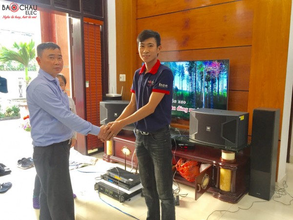 Lắp đặt dàn karaoke gia đình cao cấp tại Cẩm Phả Quảng Ninh