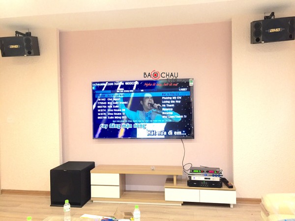 Lắp đặt dàn karaoke gia đình cao cấp tại Vinhome Thăng Long