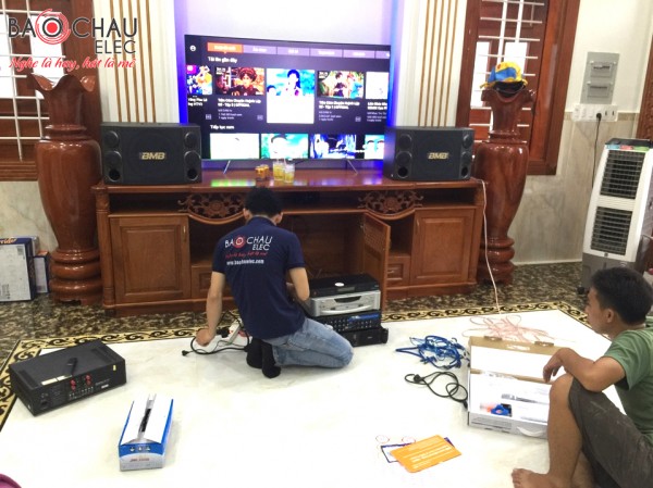 Lắp đặt dàn karaoke gia đình tại Bình Tân
