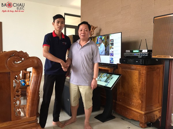 Mê mẩn với bộ dàn karaoke gia đình cao cấp của chú Hiền tại Sóc Sơn, Hà Nội