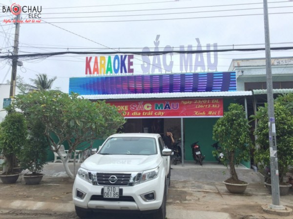 Phòng hát kinh doanh cao cấp quán karaoke Sắc Màu